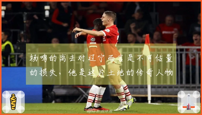 杨鸣的离去对辽宁而言是不可估量的损失，他是这片土地的传奇人物