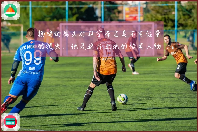 杨鸣的离去对辽宁而言是不可估量的损失，他是这片土地的传奇人物